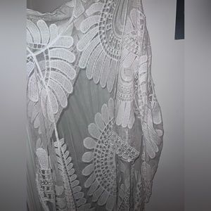 Super cute cover up for any occasion; white!